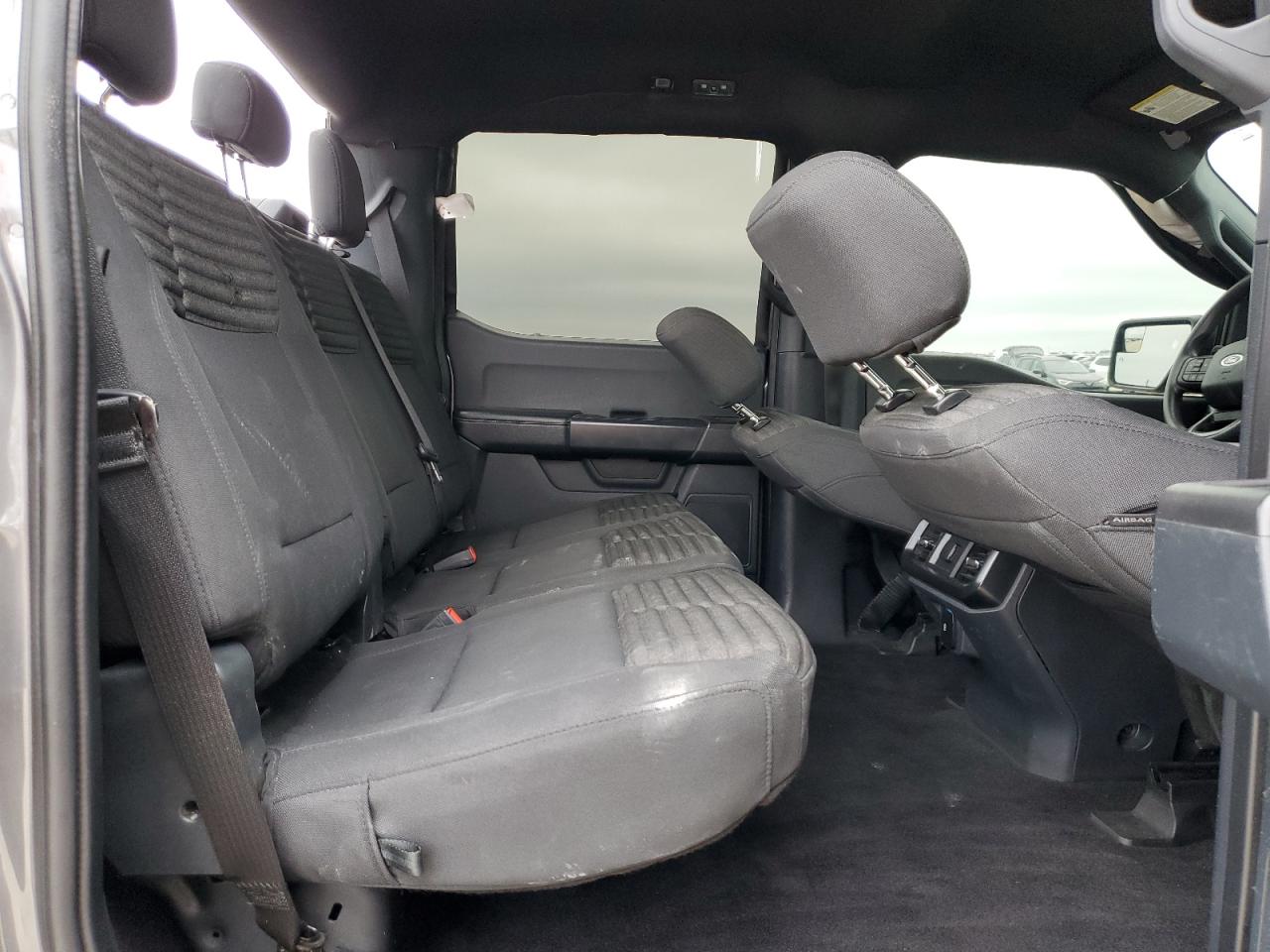 2022 Ford F-150 VIN 1FTFW1E54NFA24079 Copart auction photo, rollover damage thumbnail 10