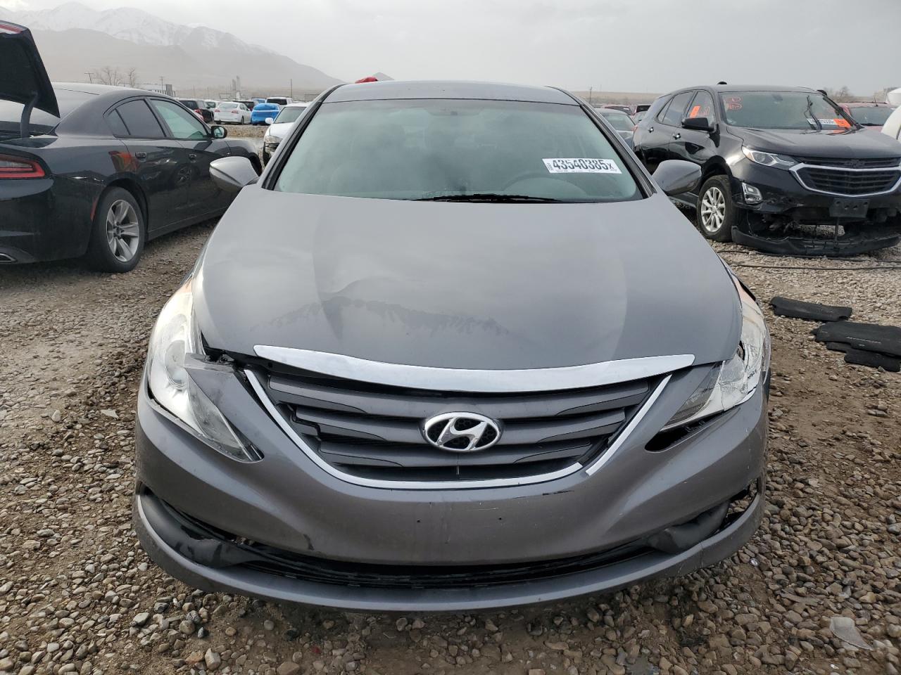 2014 Hyundai Sonata VIN 5NPEB4AC5EH891929 Copart auction photo, front end damage thumbnail 5