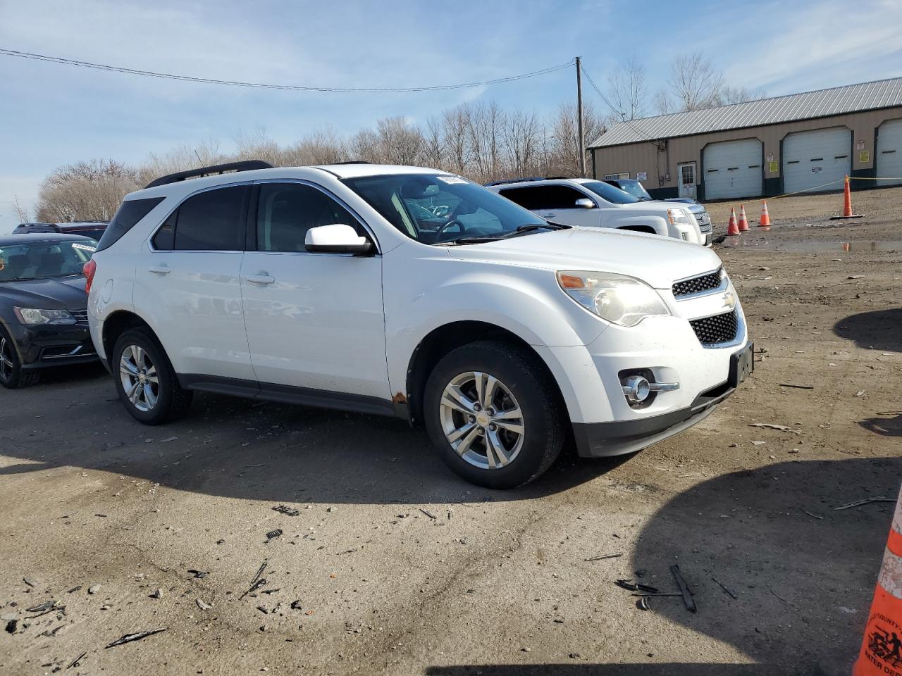 2011 Chevrolet Equinox VIN 2CNALPEC6B6240019 Copart auction photo, front end damage thumbnail 4