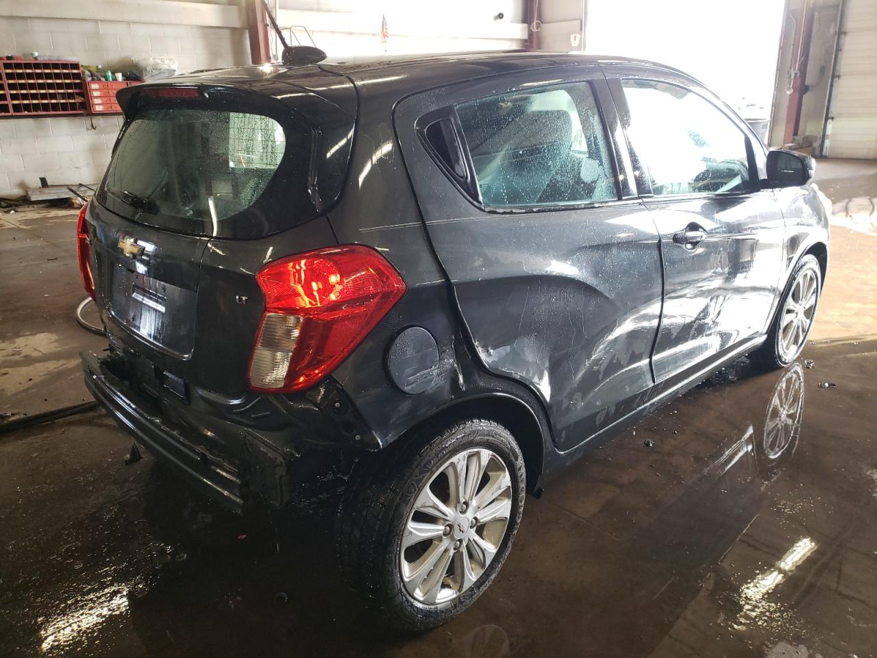 2017 Chevrolet Spark VIN KL8CD6SA9HC787074 Copart auction photo, rear end / side damage thumbnail 3