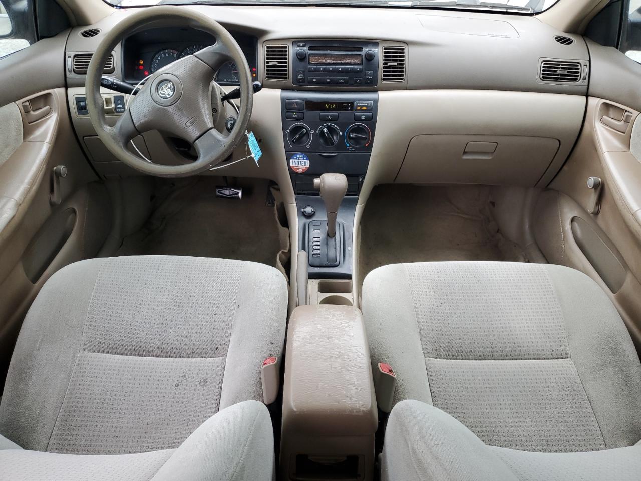 2005 Toyota Corolla VIN 2T1BR32E25C460878 Copart auction photo, rear end damage thumbnail 8