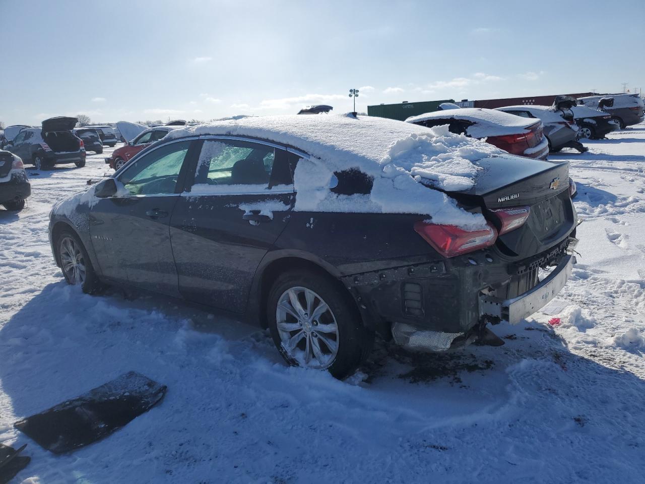 2020 Chevrolet Malibu VIN 1G1ZD5ST6LF112344 Copart auction photo, rear end damage thumbnail 2