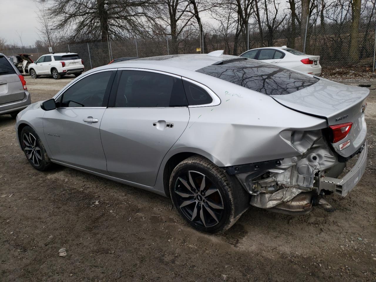 2018 Chevrolet Malibu VIN 1G1ZD5ST9JF286812 Copart auction photo, rear end / minor dent/scratches damage thumbnail 2