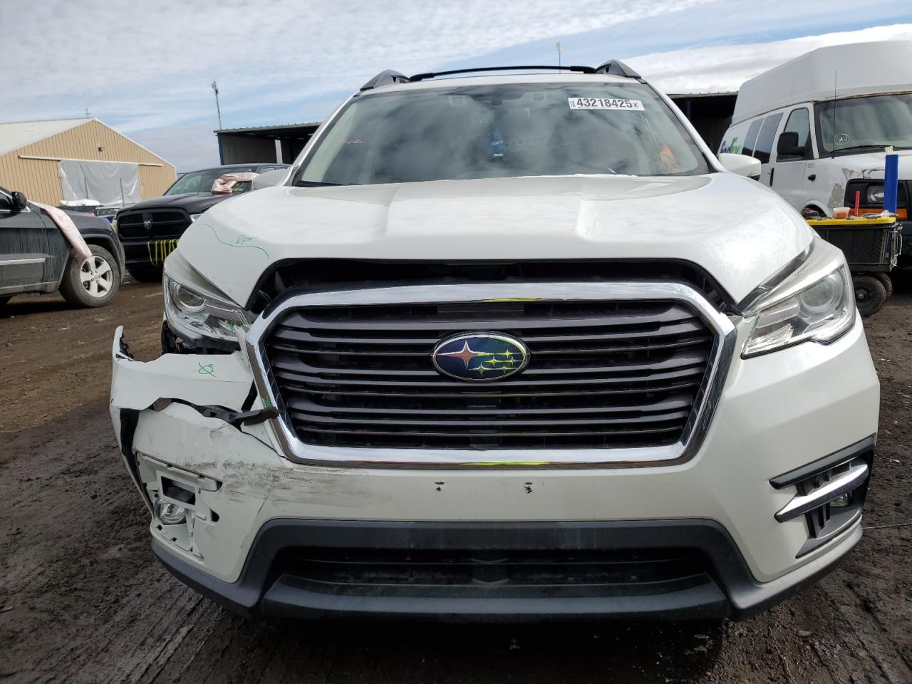 2019 Subaru Ascent VIN 4S4WMAPD0K3487260 Copart auction photo, front end damage thumbnail 5