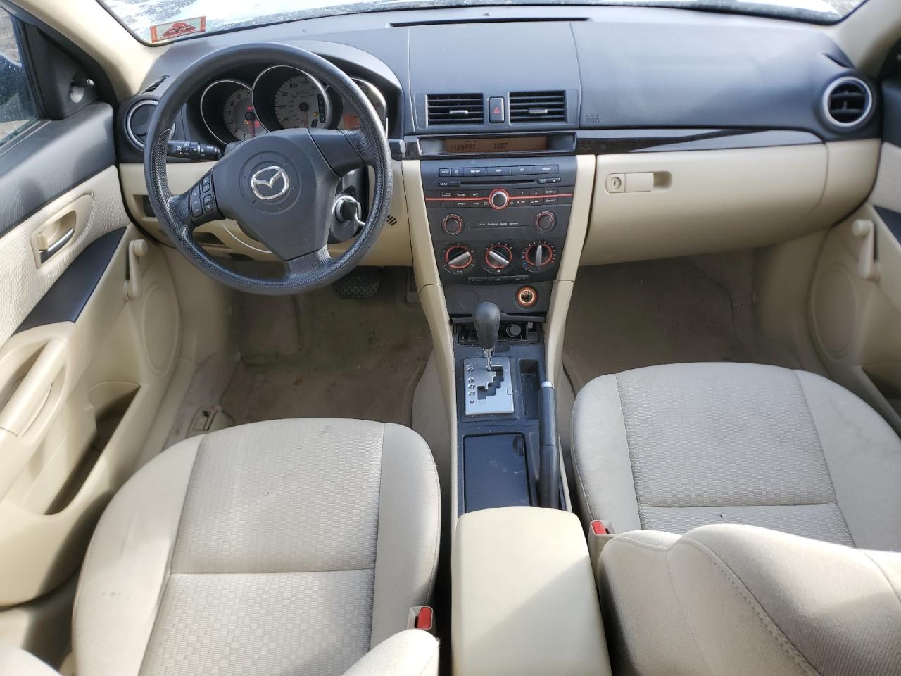 2008 Mazda 3 VIN JM1BK12G381848009 Copart auction photo, front end damage thumbnail 8