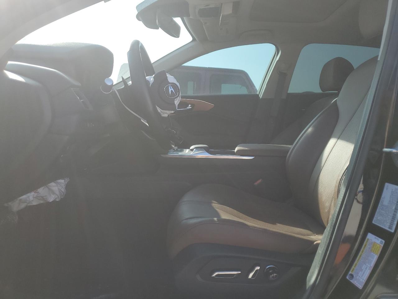 2023 Acura TLX VIN 19UUB5F49PA003696 Copart auction photo, front end / minor dent/scratches damage thumbnail 7