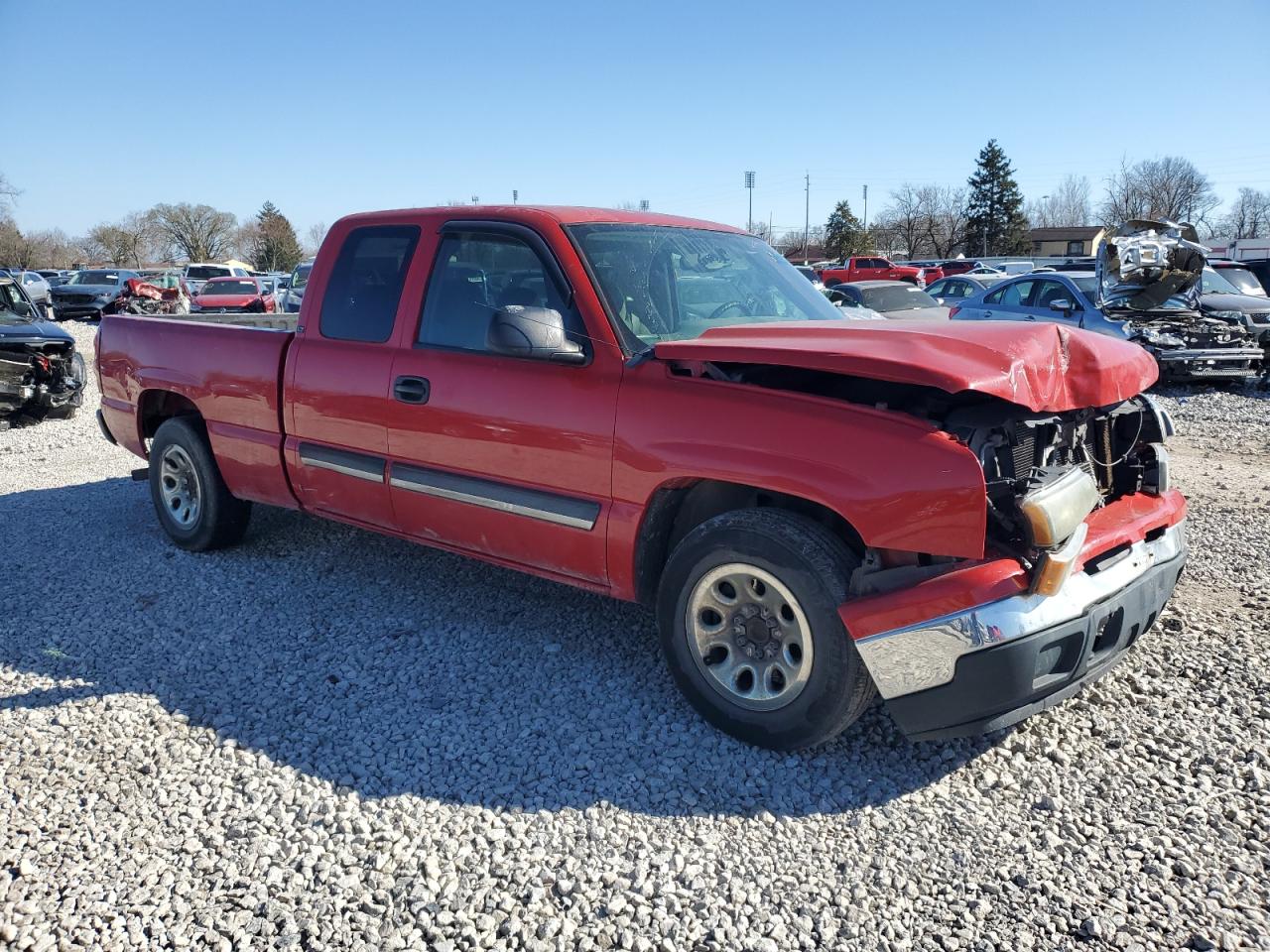 2006 Chevrolet Silverado VIN 2GCEC19Z261312631 Copart auction photo, front end damage thumbnail 4