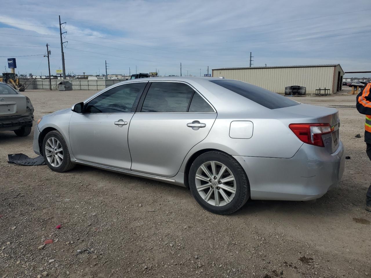 2012 Toyota Camry VIN 4T1BK1FK3CU002805 Copart auction photo, front end damage thumbnail 2