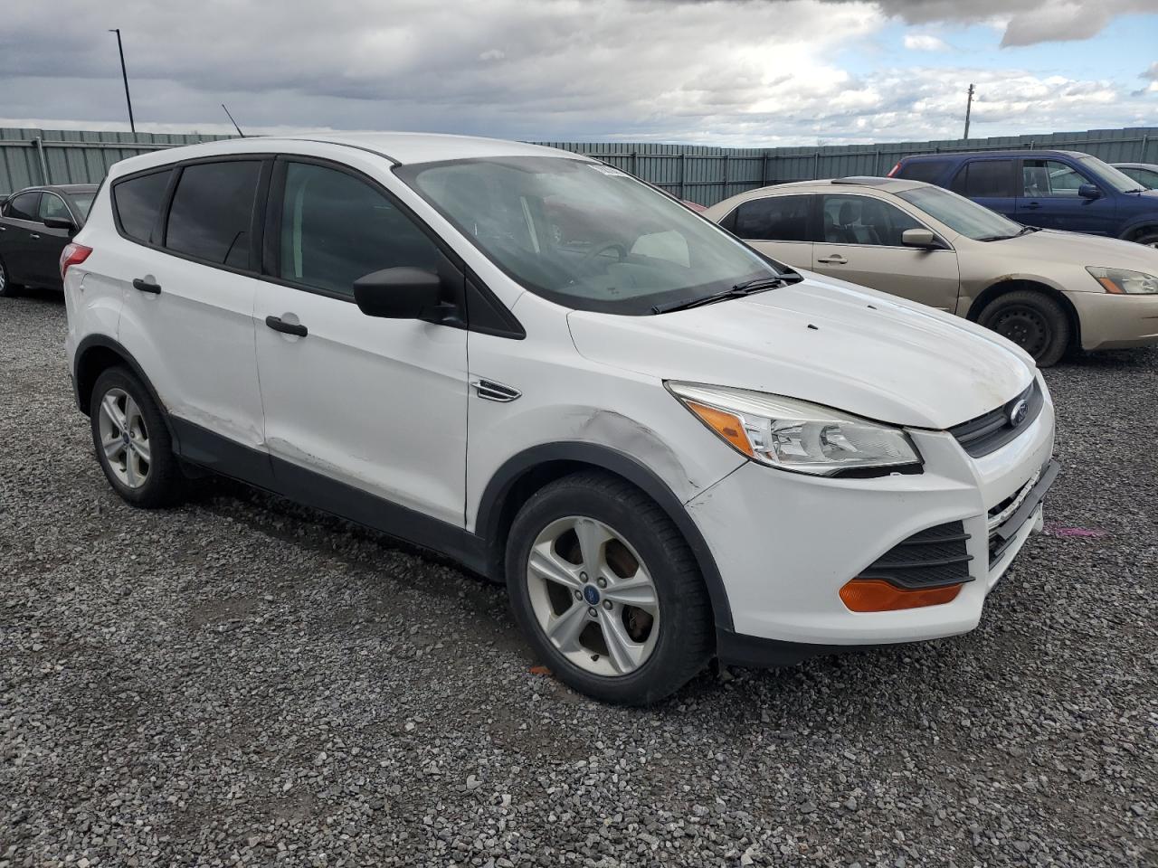 2014 Ford Escape VIN 1FMCU0F74EUD28250 Copart auction photo, front end / side damage thumbnail 4