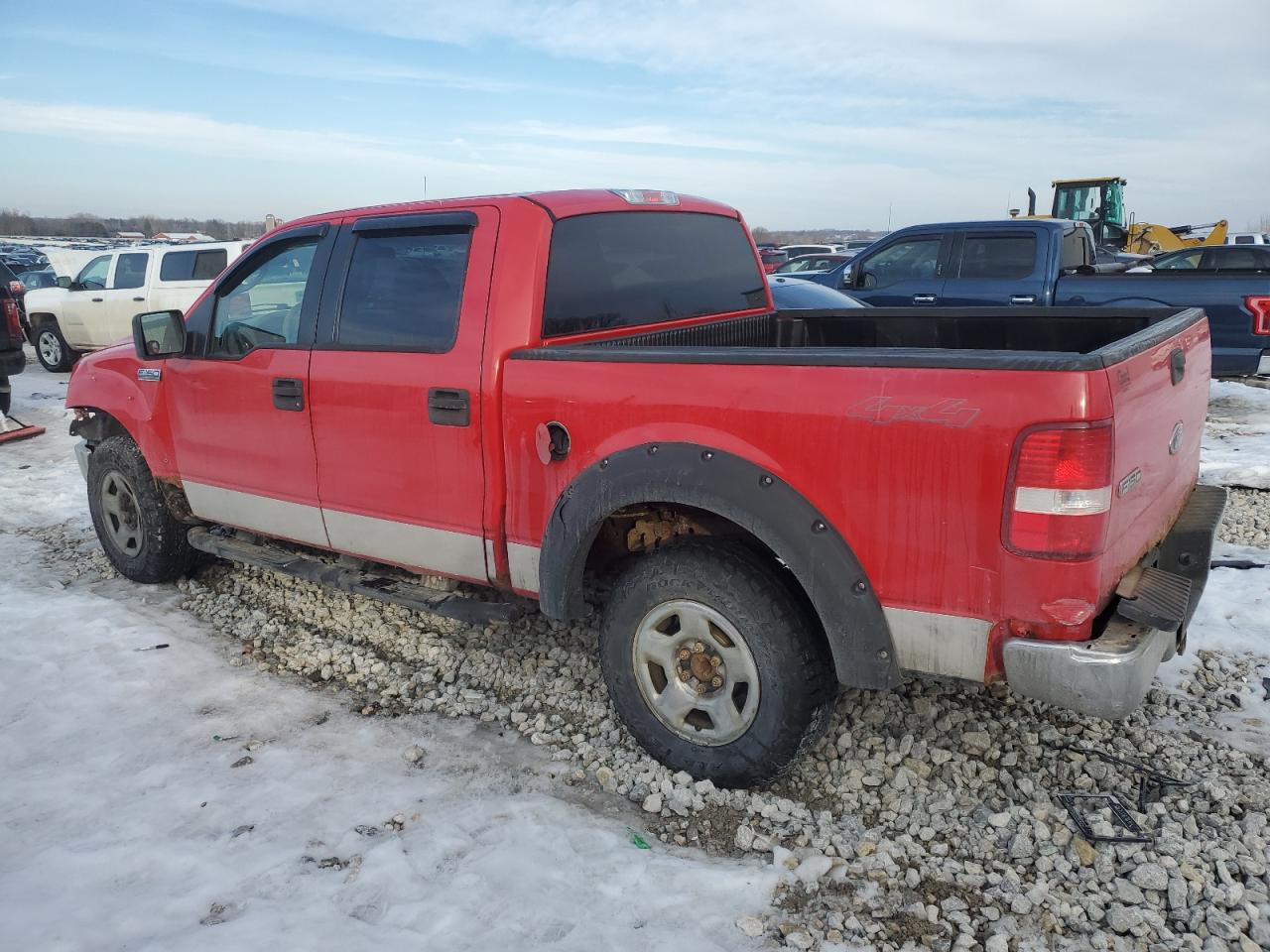 2005 Ford F-150 VIN 1FTPW14515FB29331 Copart auction photo, front end damage thumbnail 2