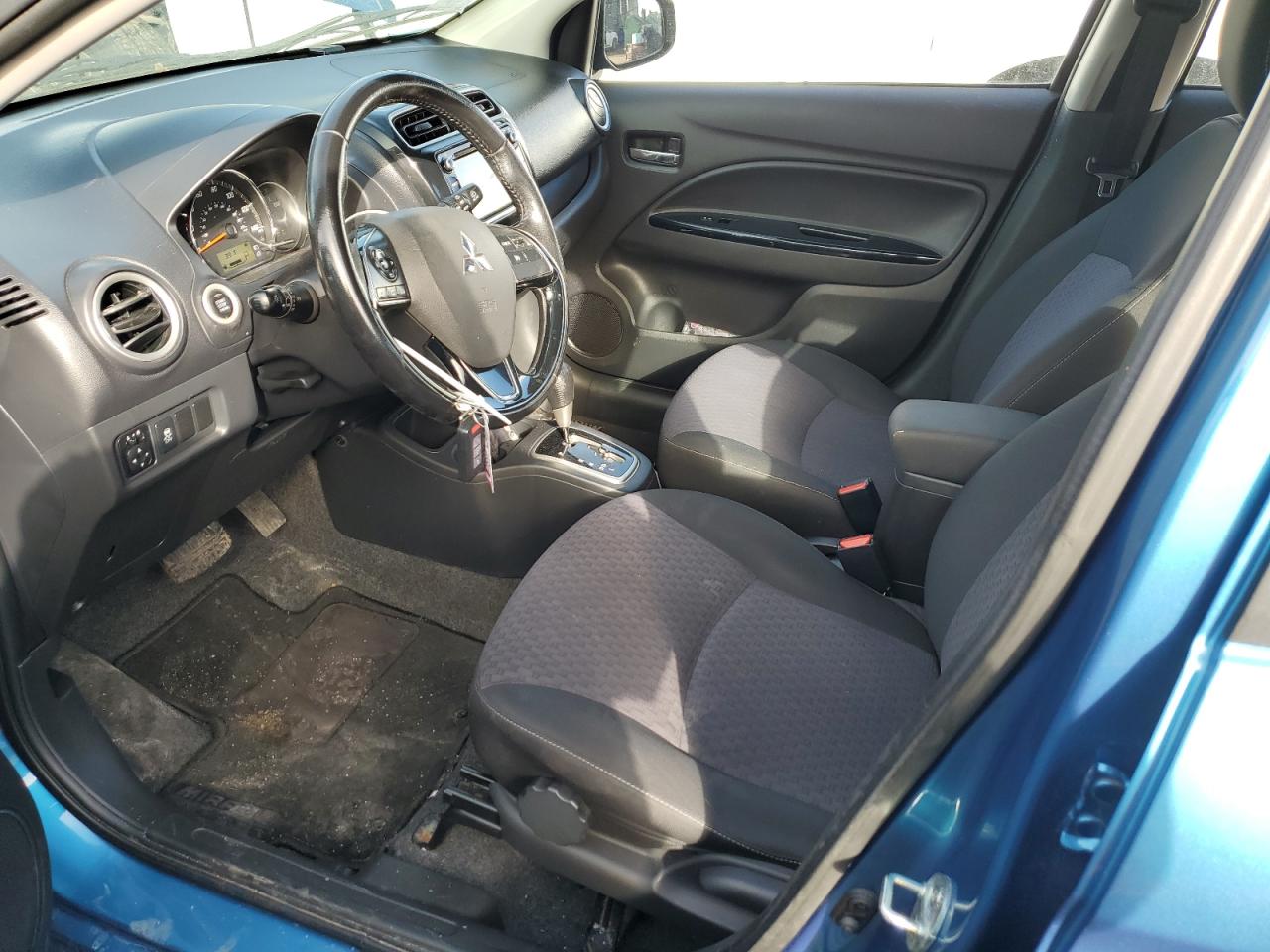 2017 Mitsubishi Mirage VIN ML32A4HJ3HH020317 Copart auction photo, rear end damage thumbnail 7