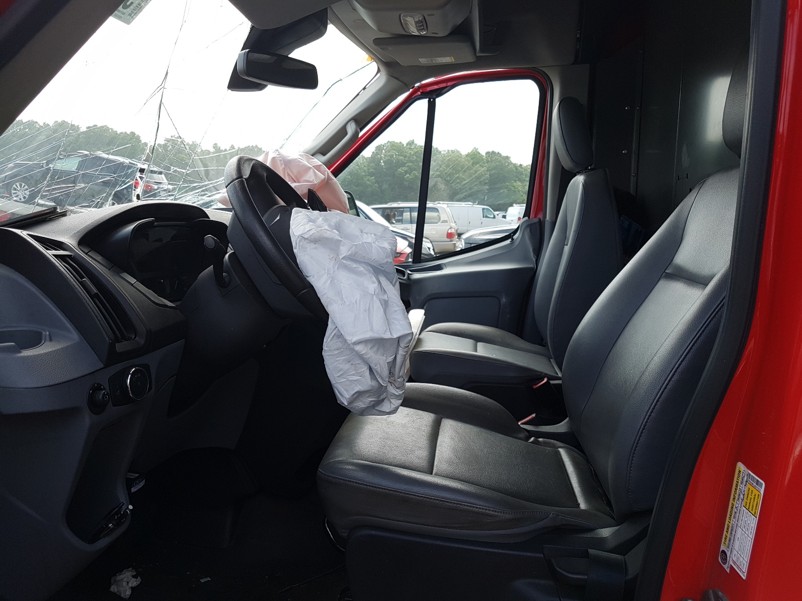 2018 Ford Transit VIN 1FTYR2CM2JKA72231 Copart auction photo, front end damage thumbnail 5