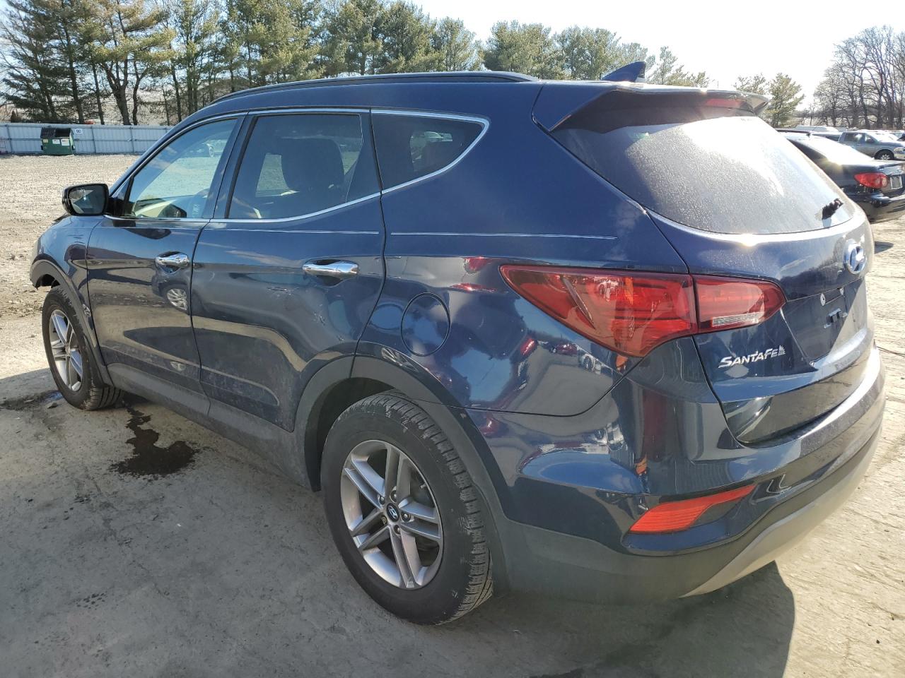 2017 Hyundai Santa Fe VIN 5XYZUDLB9HG497667 Copart auction photo, front end damage thumbnail 2