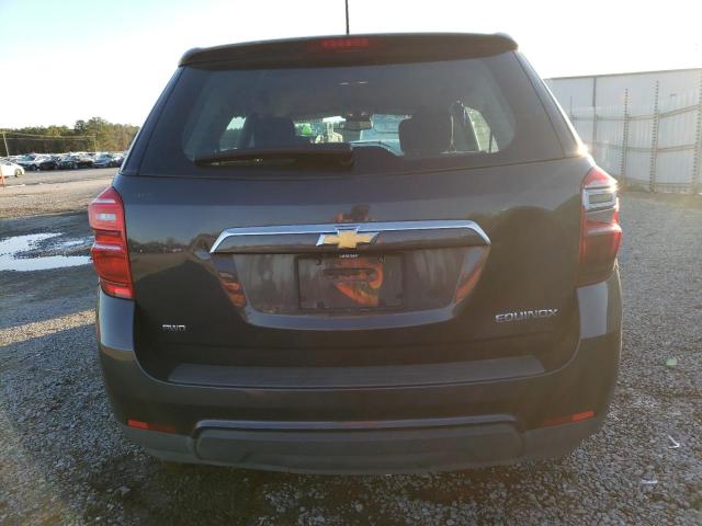 2016 Chevrolet Equinox VIN 2GNFLEEK3G6165896 Copart auction photo, side damage thumbnail 6