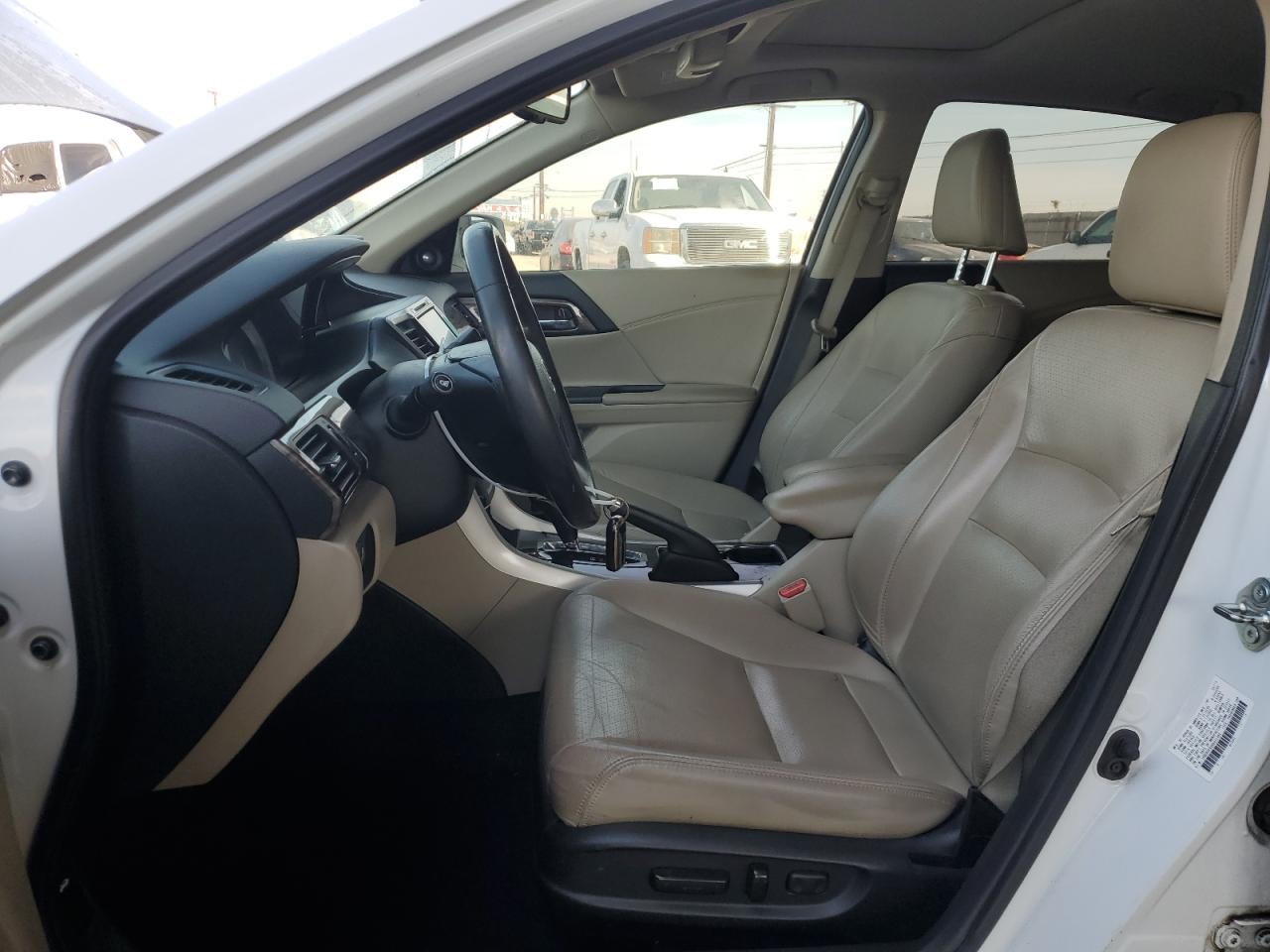 2016 Honda Accord VIN 1HGCR2F80GA022565 Copart auction photo, front end / side damage thumbnail 7