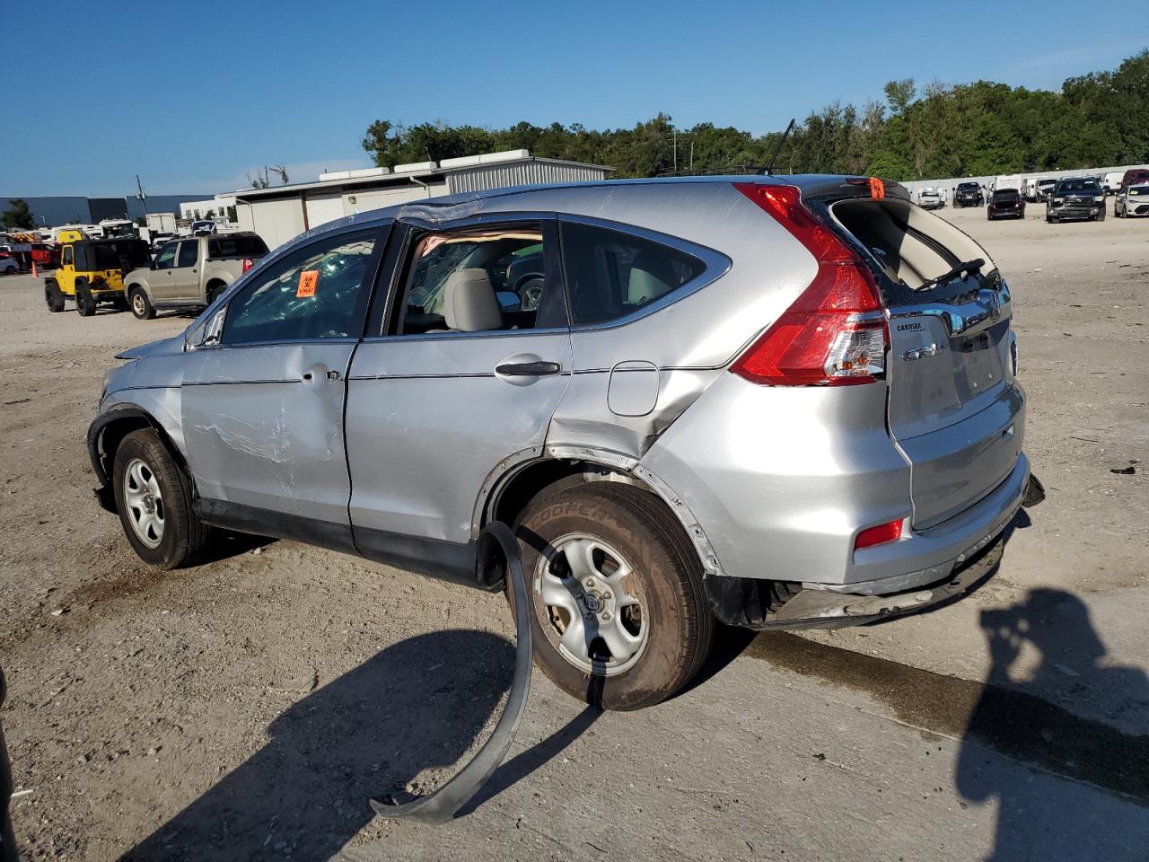 2016 Honda CR-V VIN 5J6RM4H30GL023878 Copart auction photo, all over damage thumbnail 2