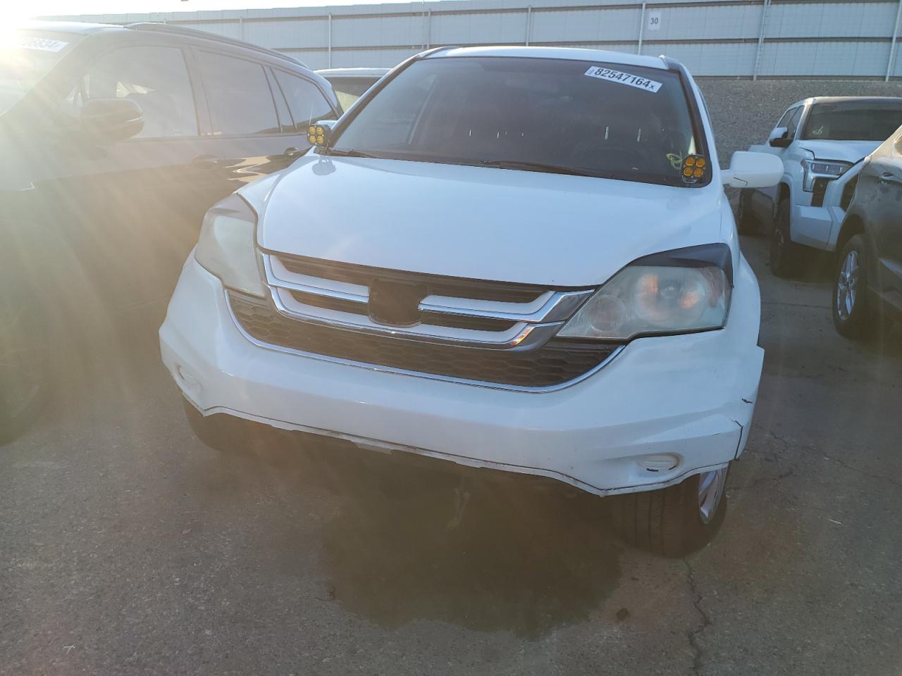 2011 Honda CR-V VIN 5J6RE4H77BL083357 Copart auction photo, front end damage thumbnail 5