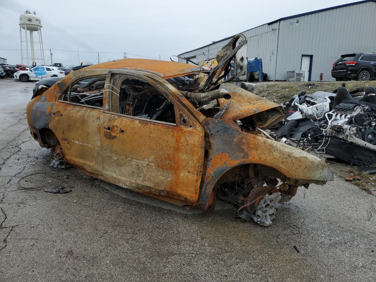 2009 Ford Fusion VIN 3FAHP08Z69R131387 Copart auction photo, burn / missing/altered vin damage thumbnail 4