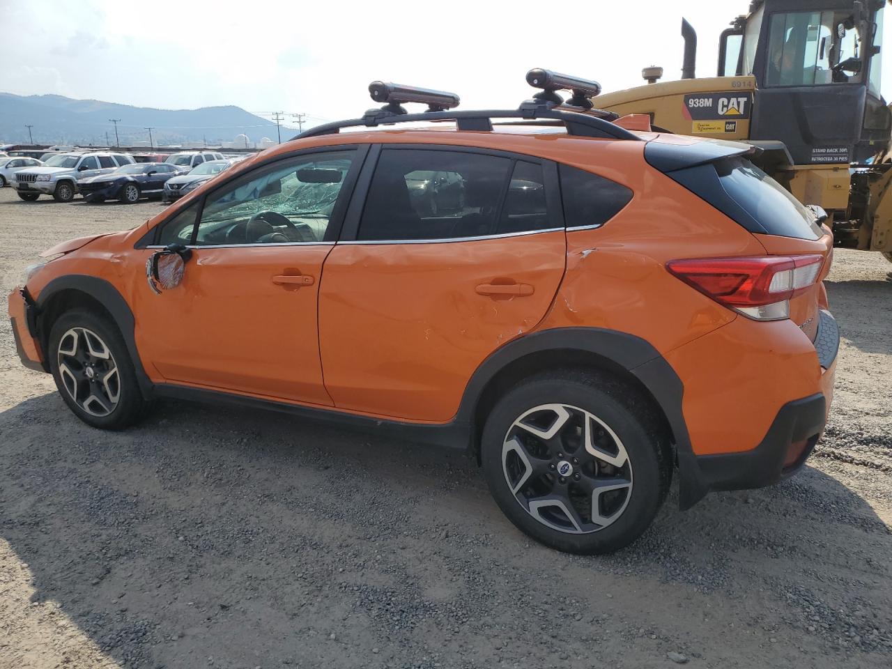 2018 Subaru XV VIN JF2GTAJC5JH257082 Copart auction photo, front end / all over damage thumbnail 2
