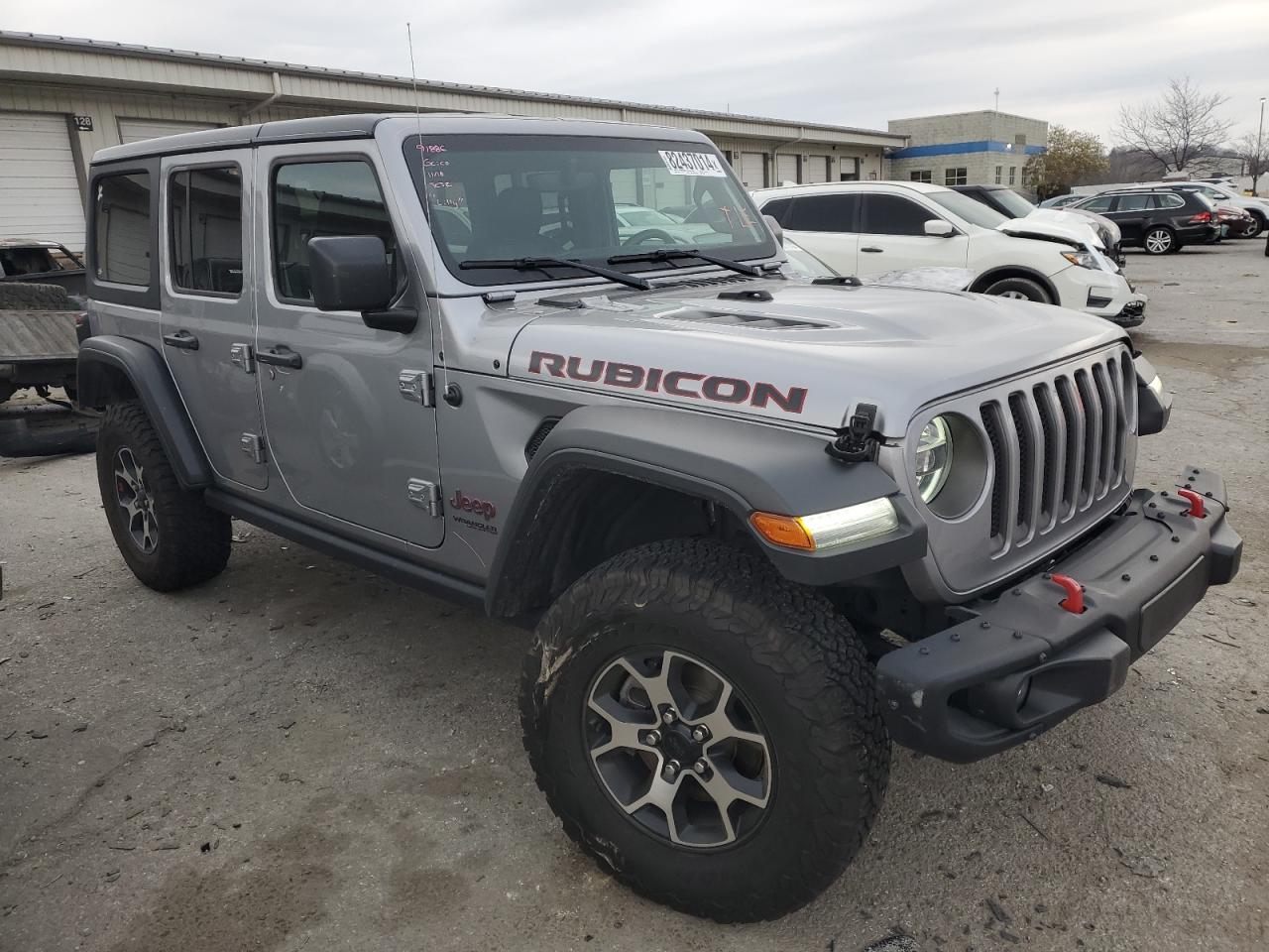 2020 Jeep Wrangler VIN 1C4HJXFG4LW284117 Copart auction photo, rear end damage thumbnail 4