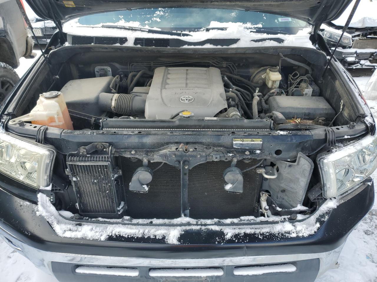 2008 Toyota Tundra VIN 5TFBV54188X079530 Copart auction photo, side / front end damage thumbnail 13