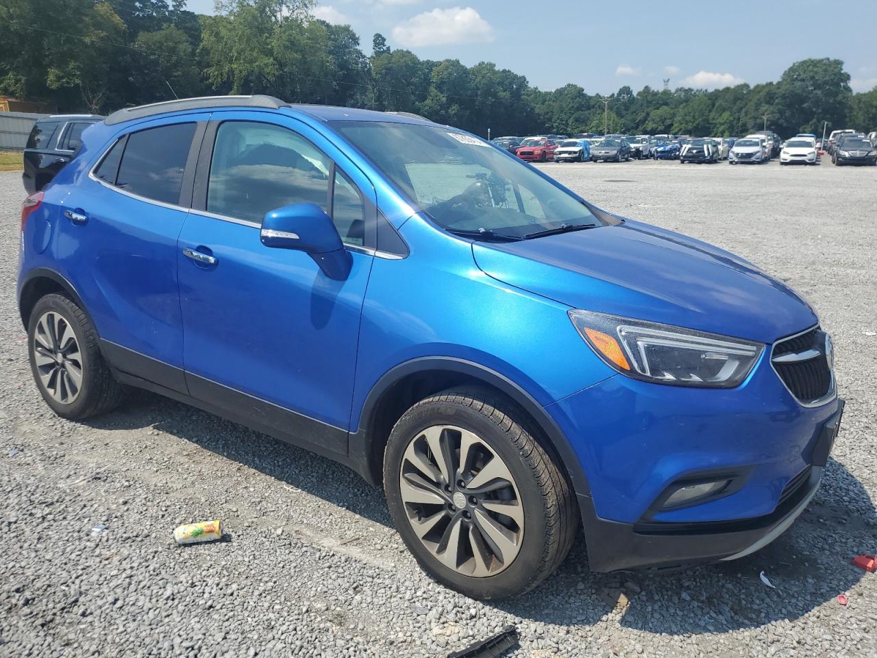 2018 Buick Encore VIN KL4CJGSB2JB532416 Copart auction photo, all over damage thumbnail 4
