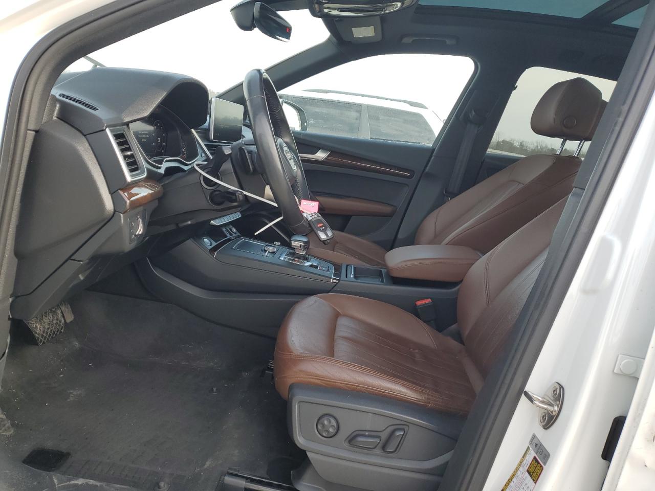 2018 Audi Q5 VIN WA1BNAFY2J2242057 Copart auction photo, side damage thumbnail 7