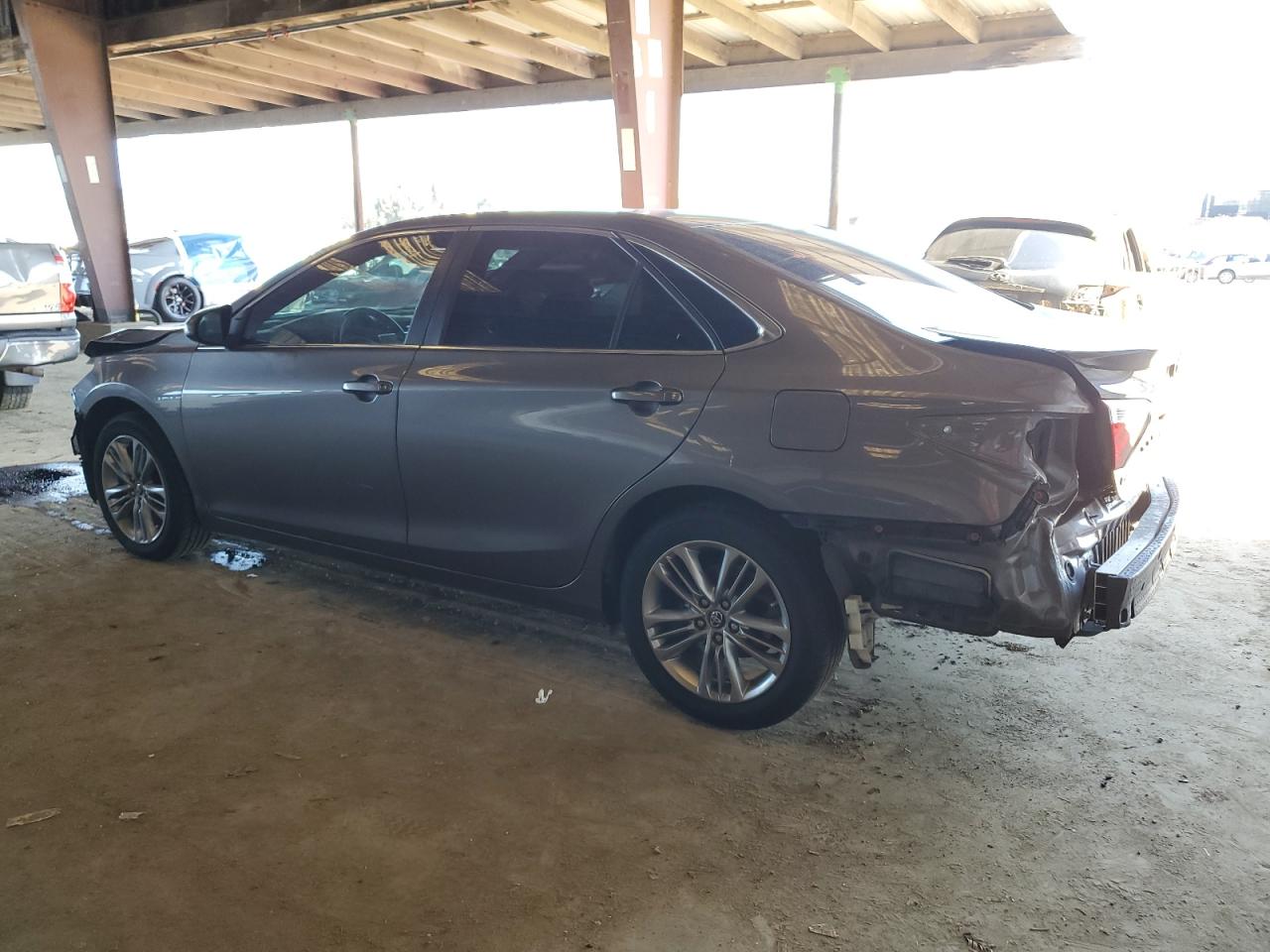 2017 Toyota Camry VIN 4T1BF1FK8HU341023 Copart auction photo, rear end / front end damage thumbnail 2