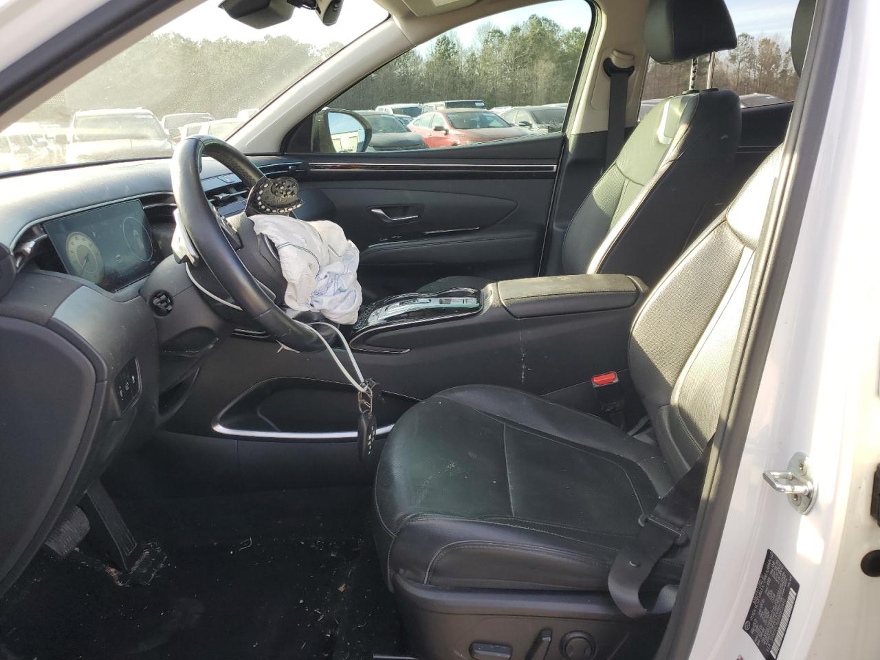 2022 Hyundai Tucson VIN 5NMJECAE8NH022448 Copart auction photo, front end / front end damage thumbnail 7
