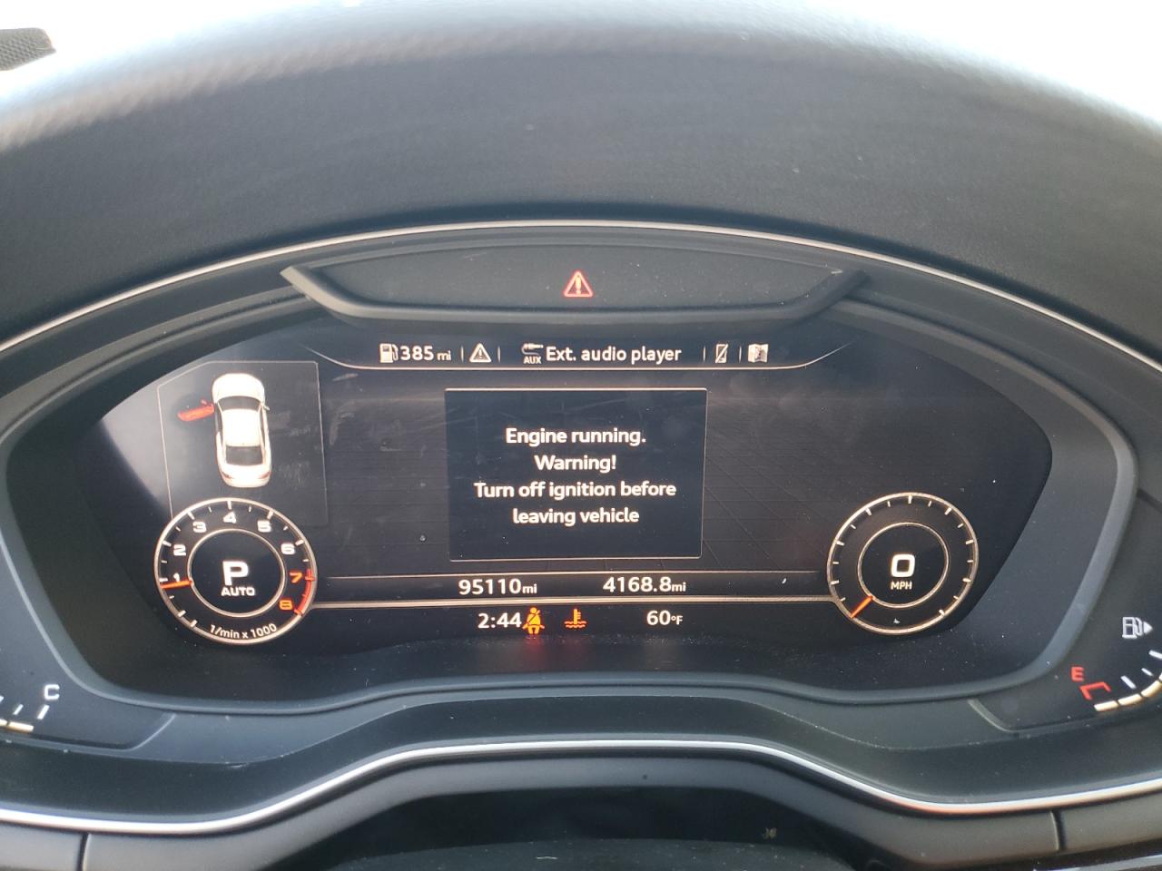 2018 Audi A5 VIN WAUTNAF51JA004980 Copart auction photo, front end / minor dent/scratches damage thumbnail 9