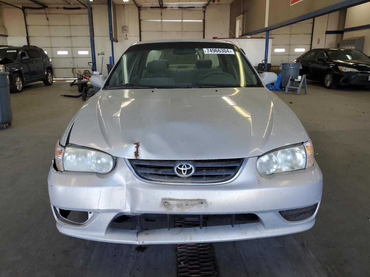 2002 Toyota Corolla VIN 2T1BR12E02C584678 Copart auction photo, front end / rear end damage thumbnail 5