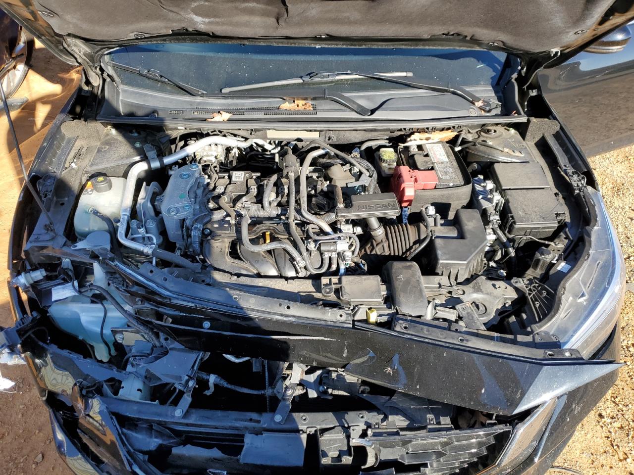 2021 Nissan Sentra VIN 3N1AB8DV9MY226393 Copart auction photo, front end / top/roof damage thumbnail 12