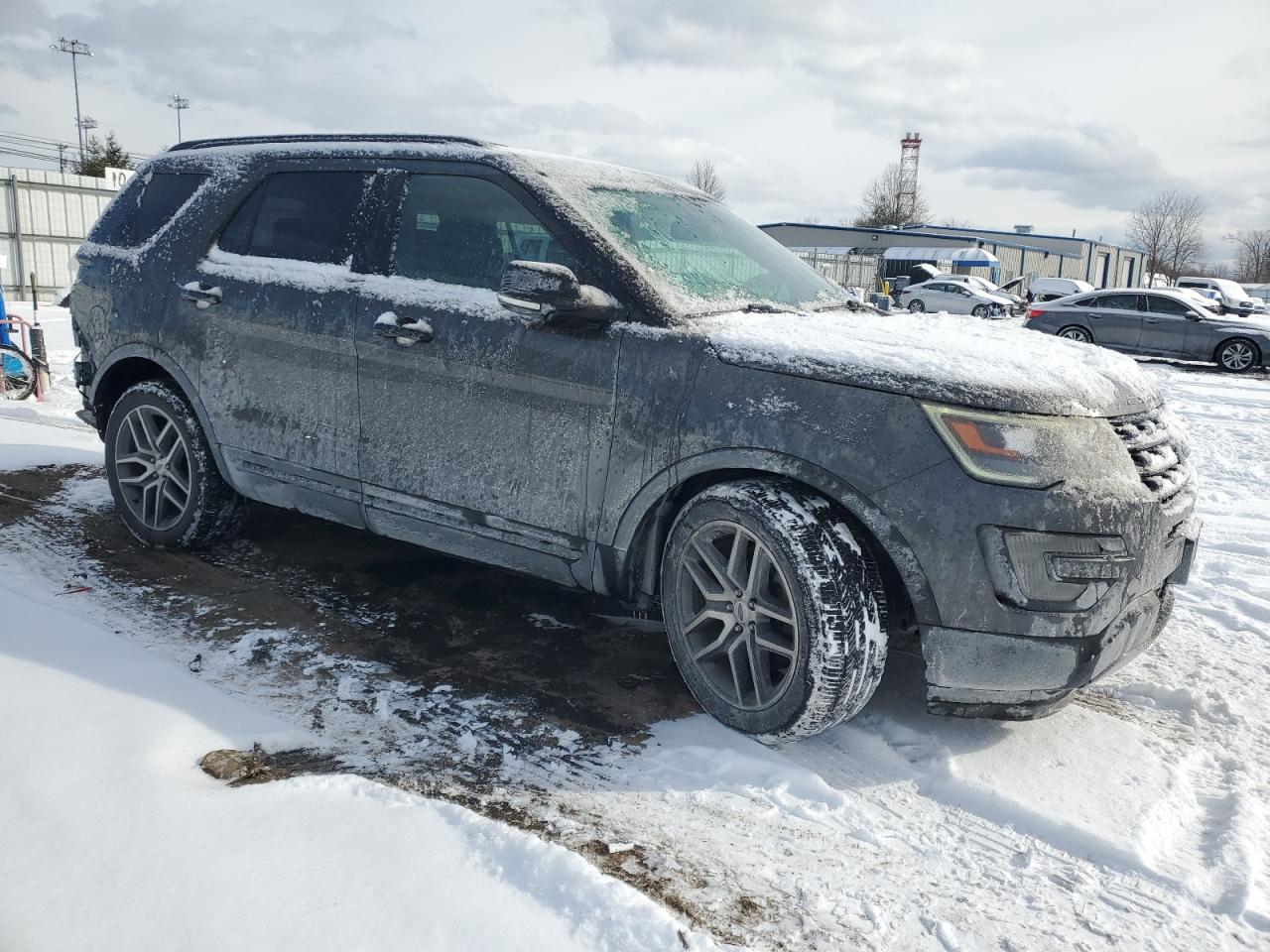 2017 Ford Explorer VIN 1FM5K8GT3HGE18145 Copart auction photo, rear end / minor dent/scratches damage thumbnail 4