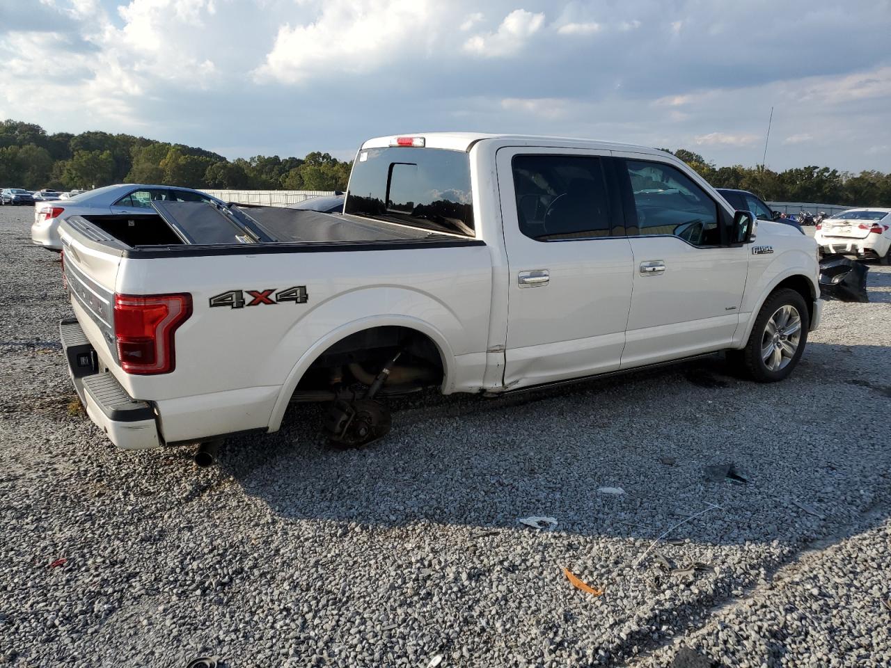 2015 Ford F-150 VIN 1FTEW1EG2FFA51473 Copart auction photo, rear end damage thumbnail 3