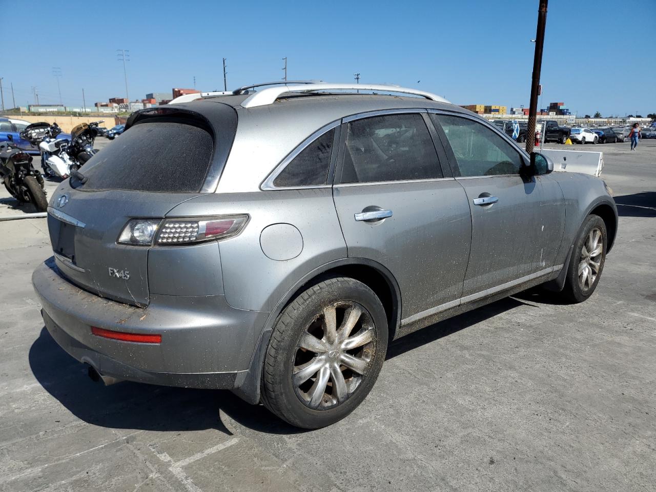 2006 Infiniti FX VIN JNRBS08W66X400740 Copart auction photo, stripped / minor dent/scratches damage thumbnail 3