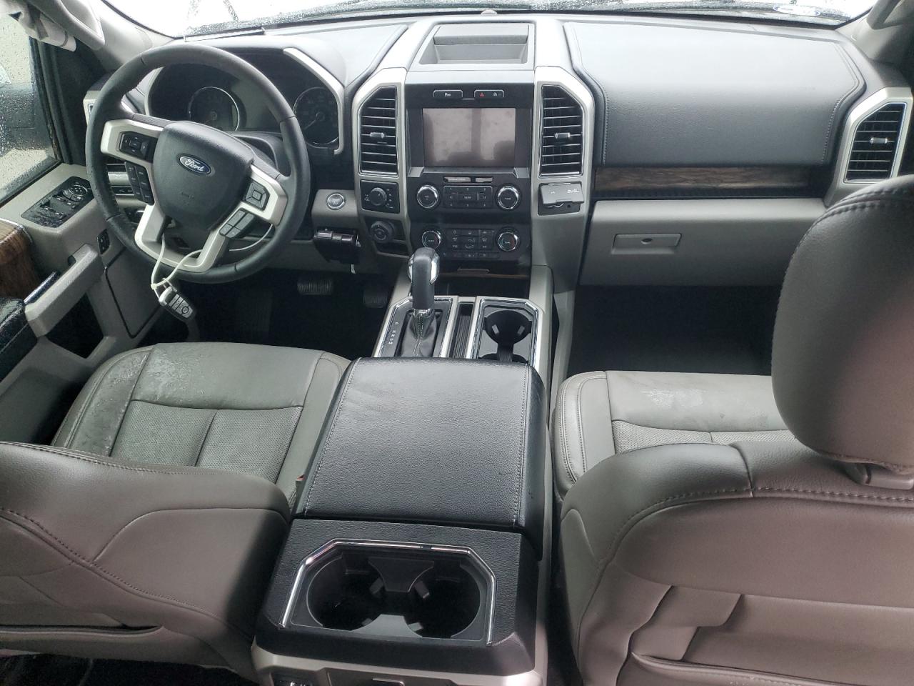 2019 Ford F-150 VIN 1FTEW1E50KKE22632 Copart auction photo, front end / side damage thumbnail 8