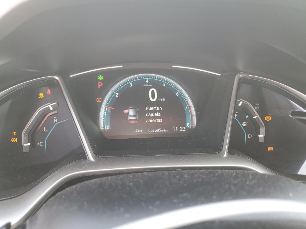 2017 Honda Civic VIN 19XFC2F78HE077915 Copart auction photo, side damage thumbnail 9