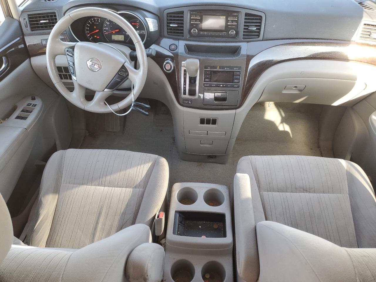 2014 Nissan Quest VIN JN8AE2KP3E9106865 Copart auction photo, front end damage thumbnail 8