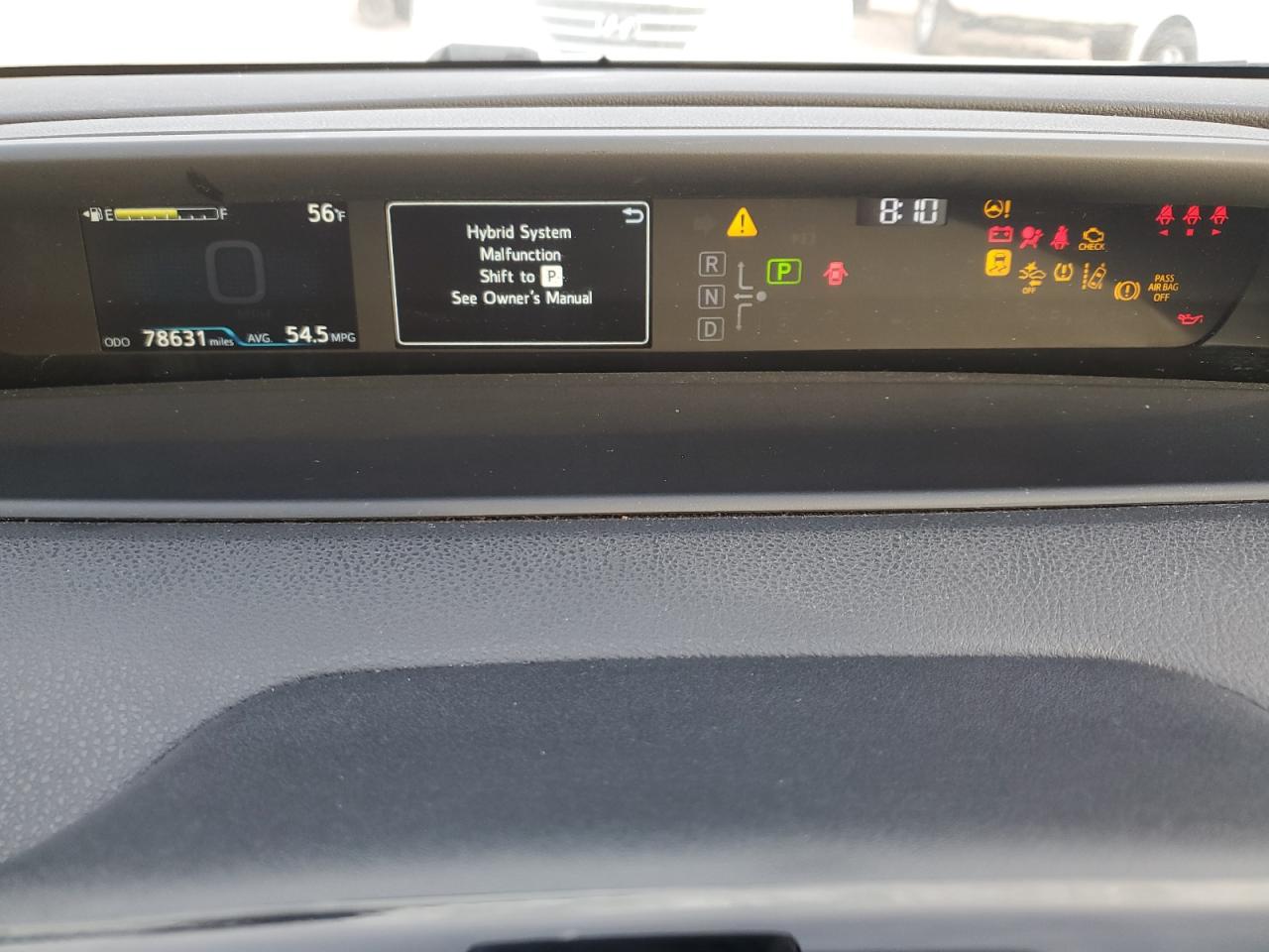 2021 Toyota Prius VIN JTDKAMFU3M3141821 Copart auction photo, side / rear end damage thumbnail 9