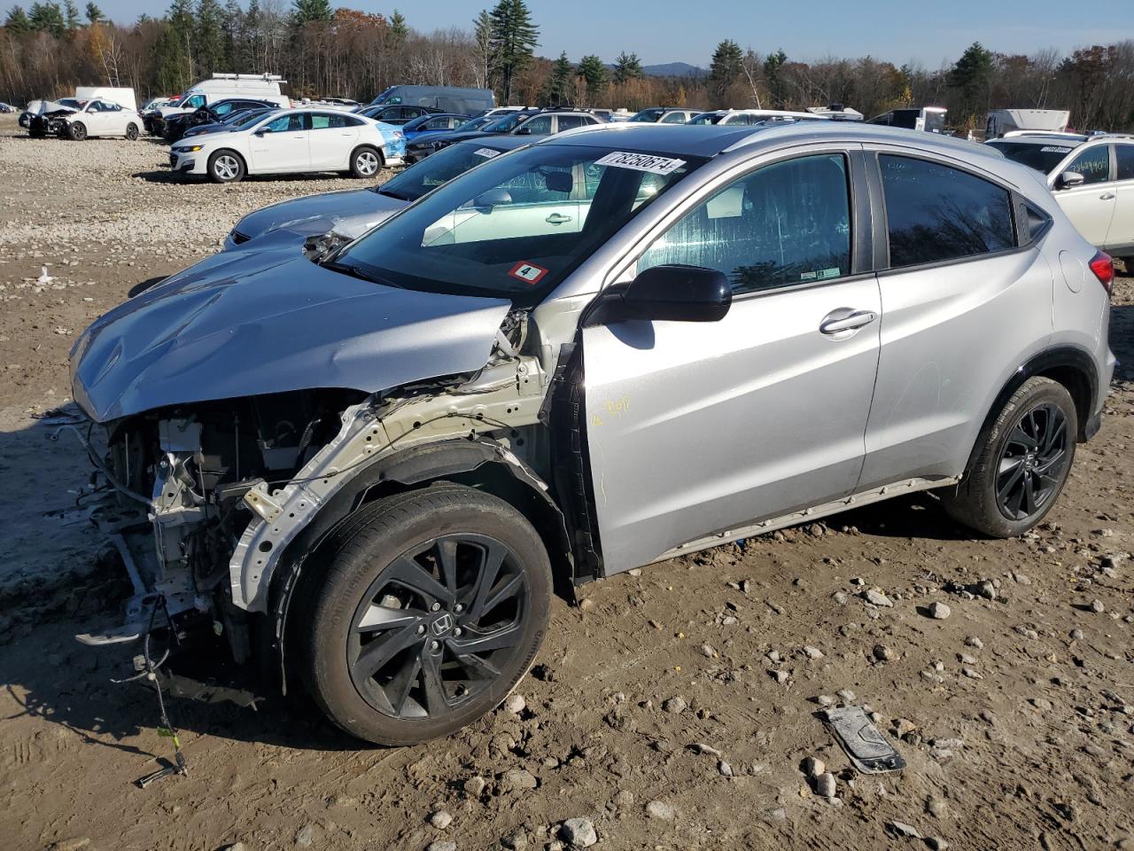 2022 Honda HR-V VIN 3CZRU6H13NM757808