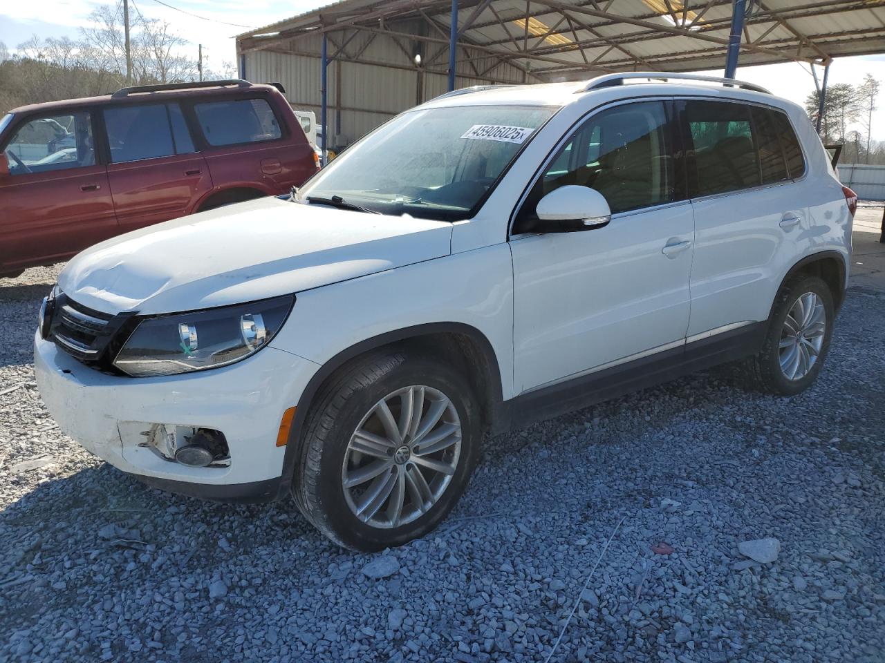 2015 Volkswagen Tiguan VIN WVGAV7AXXFW576514 - Copart auction photo