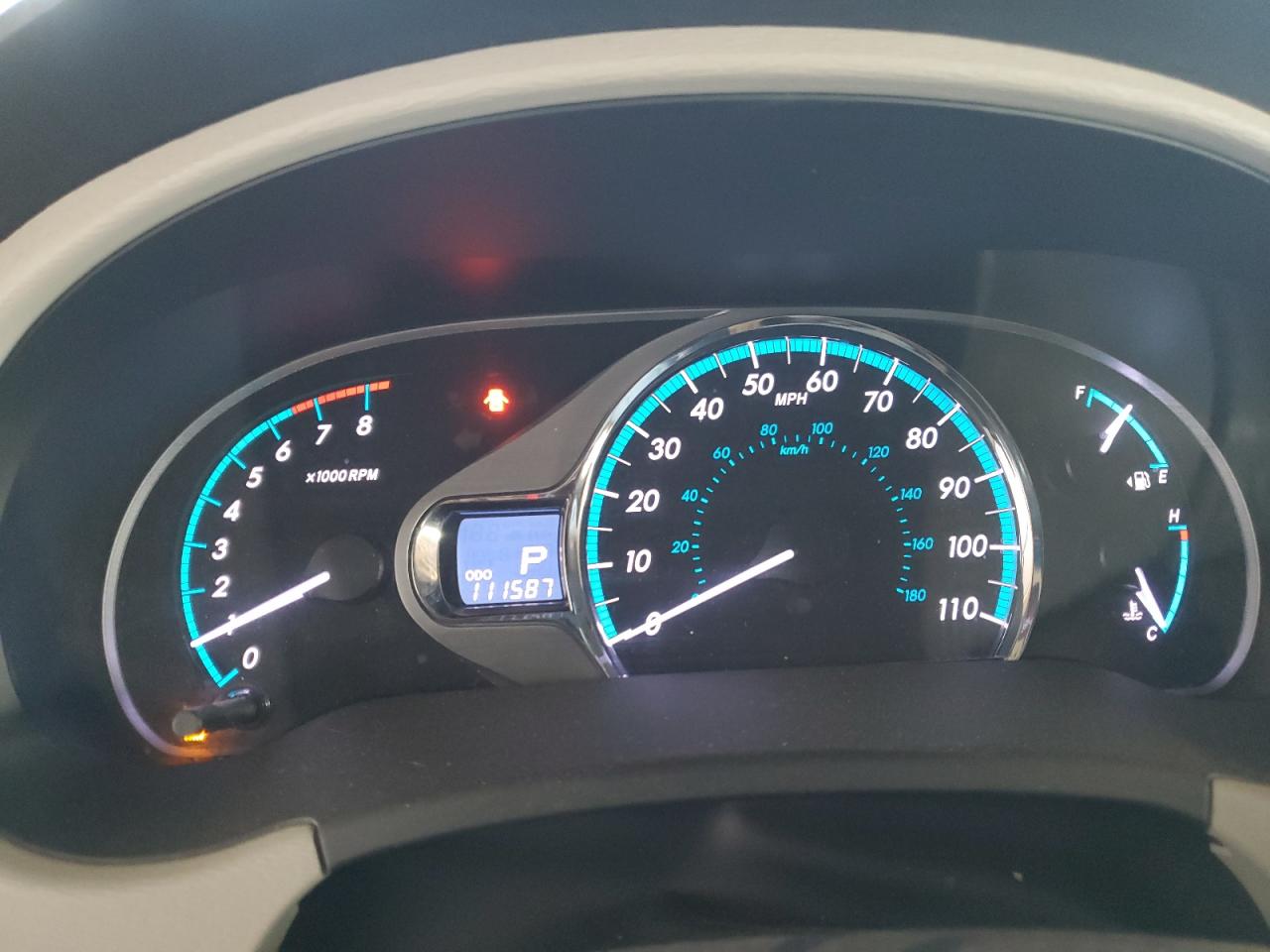2013 Toyota Sienna VIN 5TDDK3DC3DS066840 Copart auction photo, mechanical damage thumbnail 9
