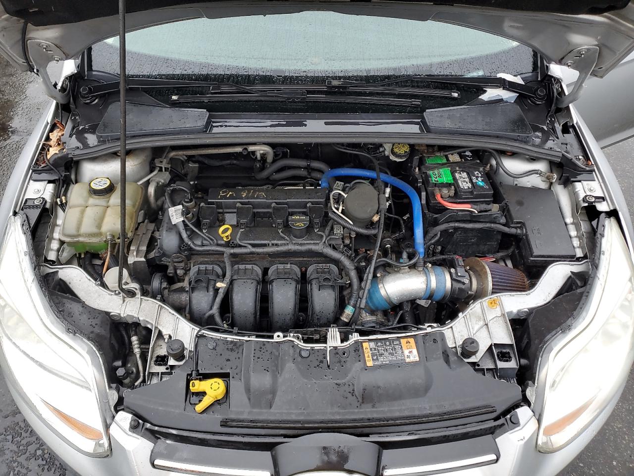 2012 Ford Focus VIN 1FAHP3K26CL371705 Copart auction photo, all over damage thumbnail 11