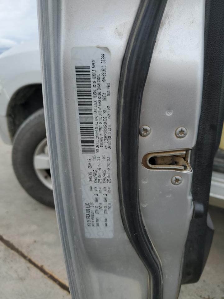 2016 RAM 1500 VIN 1C6RR7GGXGS294232 Copart auction photo, mechanical / rear end damage thumbnail 12
