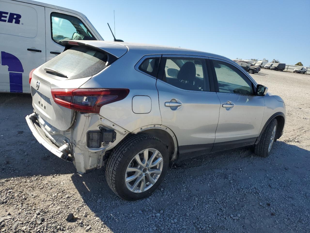 2021 Nissan Rogue VIN JN1BJ1AV2MW308251 Copart auction photo, rear end damage thumbnail 3