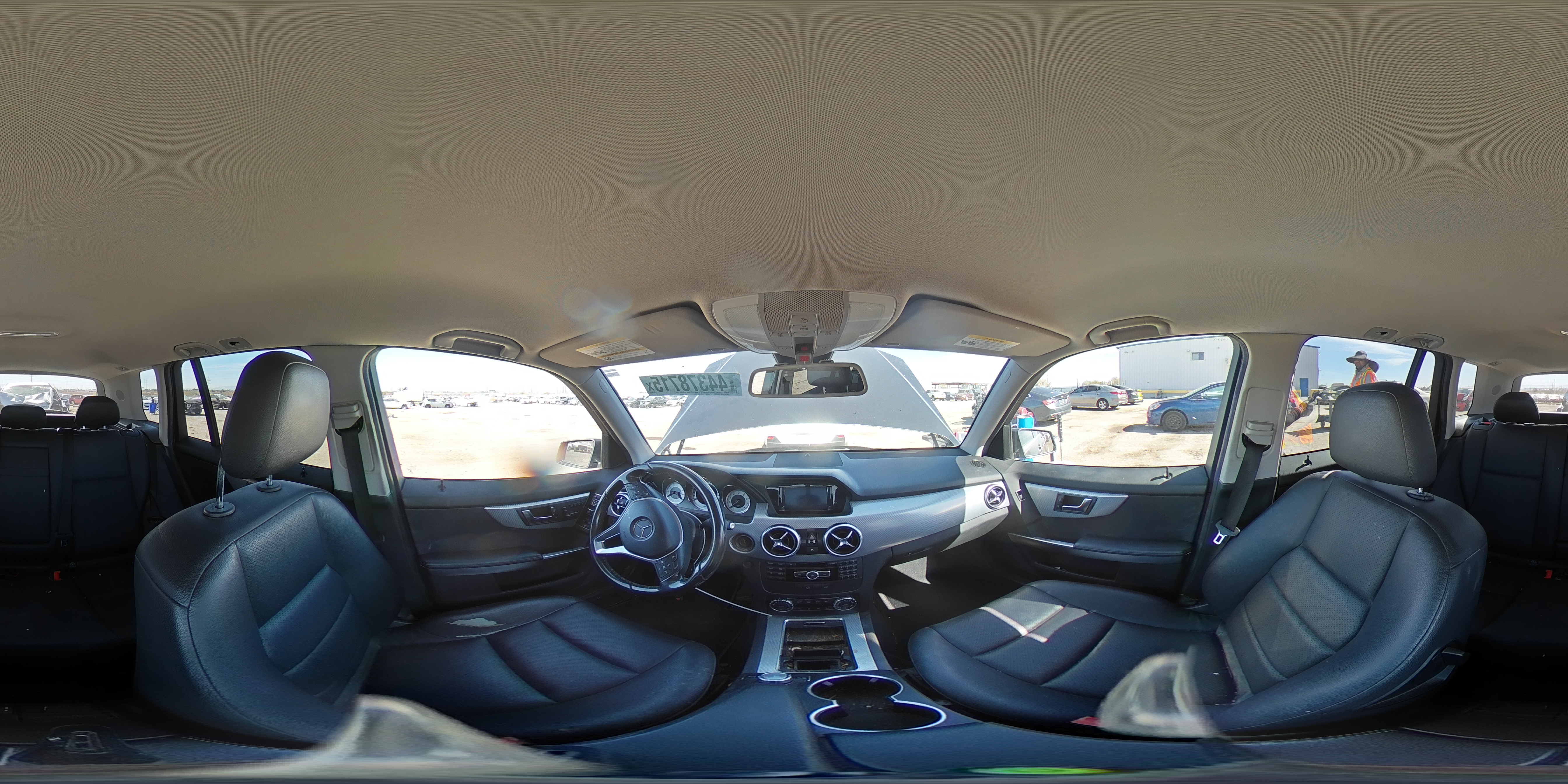 2015 Mercedes-Benz GLK-klasse VIN WDCGG5HBXFG430898 Copart auction photo, mechanical / undercarriage damage thumbnail 13
