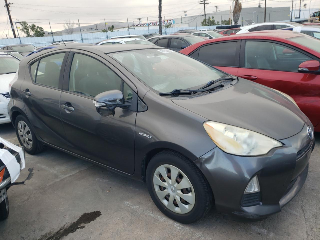 2012 Toyota Prius VIN JTDKDTB33C1030226 Copart auction photo, front end damage thumbnail 4