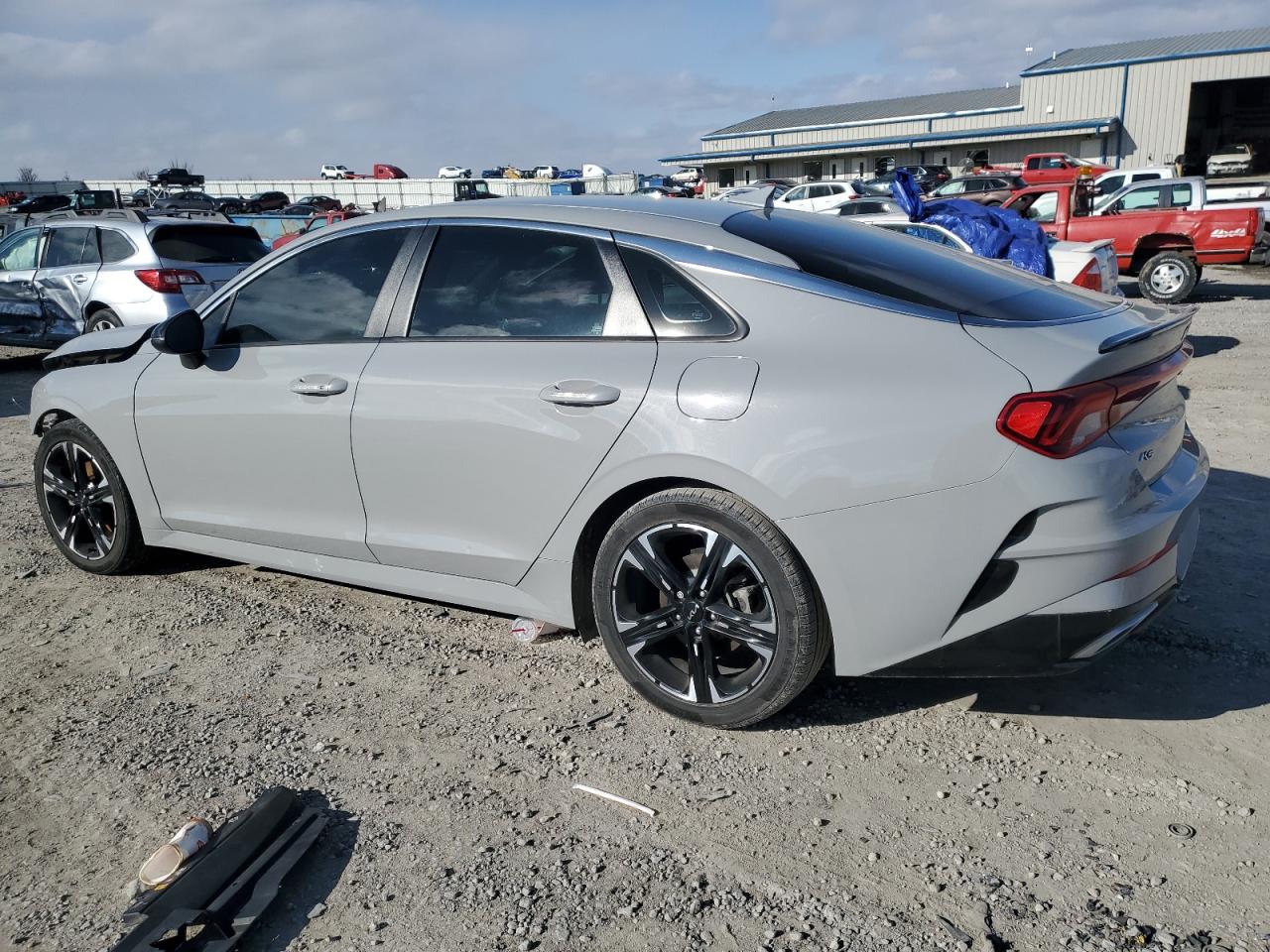 2022 KIA K5 VIN 5XXG64J21NG101509 Copart auction photo, front end damage thumbnail 2