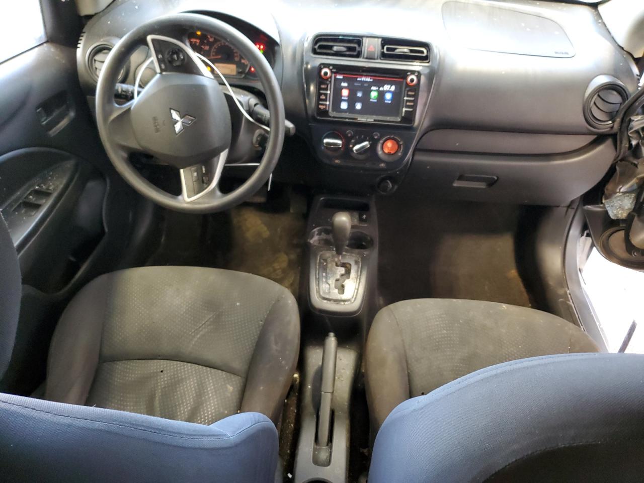 2019 Mitsubishi Mirage VIN ML32F3FJ0KHF09038 Copart auction photo, all over damage thumbnail 8