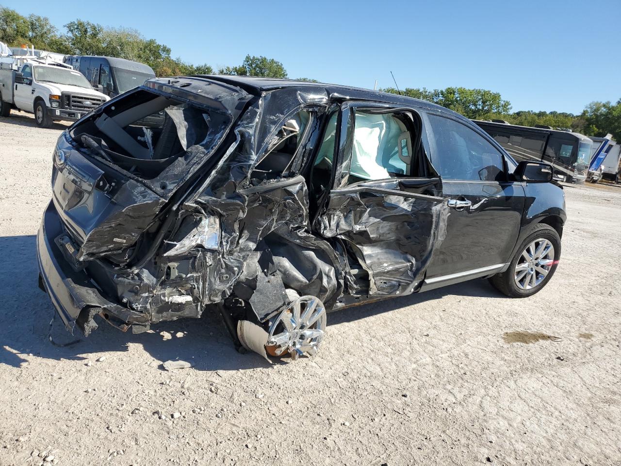 2011 Ford Edge VIN 2FMDK4JC4BBA70299 Copart auction photo, all over / undercarriage damage thumbnail 3